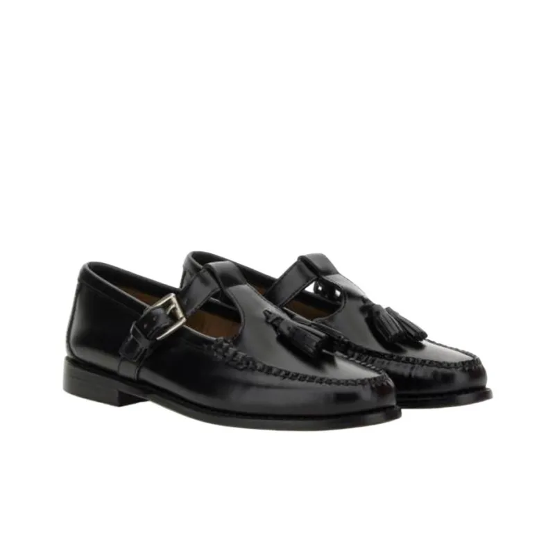 G.H. Bass & Co. Casual Single Shoes Women's Black-2