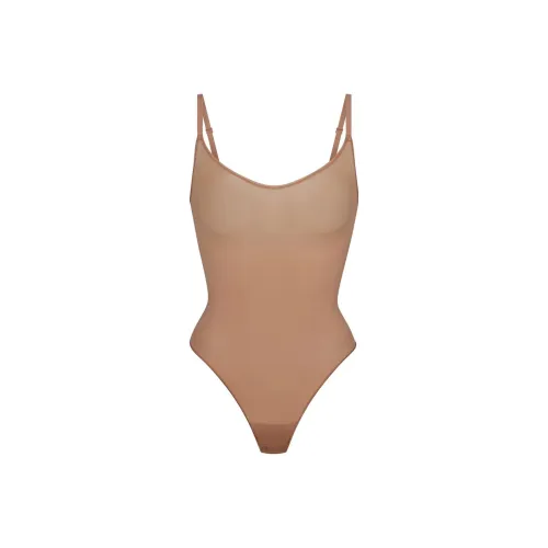 Skims One-Piece Swimsuits Women's Brown