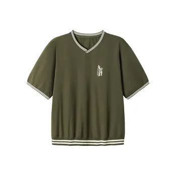 WAYNEXZAVIER T Shirts Men Army Green