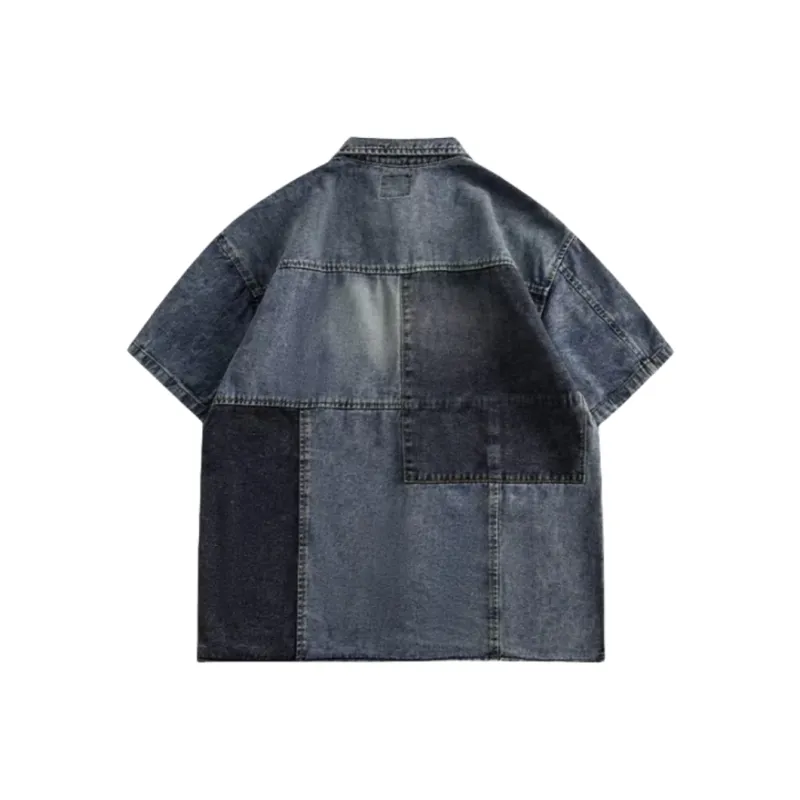 TONYBEAR Shirts Men Blue-1