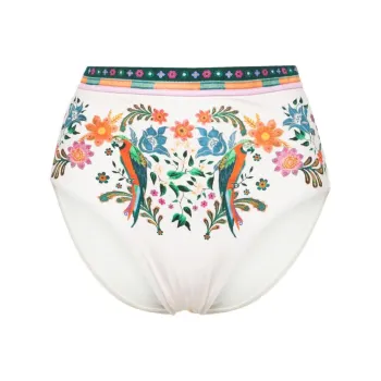 Zimmermann Floral print High waisted Bikini Bottoms