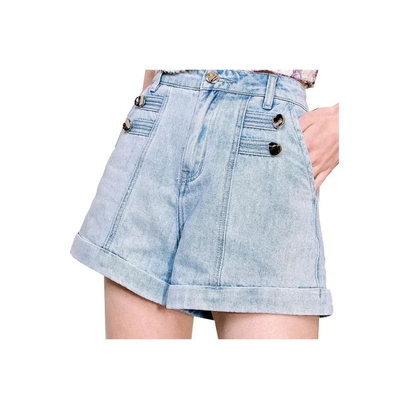 ELF SACK Denim Shorts Women's-4