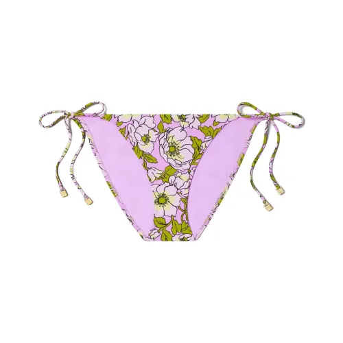 TORY BURCH Floral-print String Bikini Bottoms