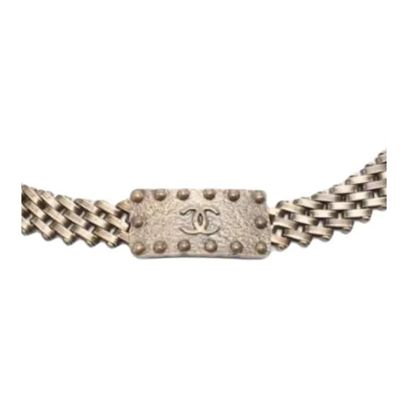 CHANEL 1986 1988 Coco Mark Belt Belt-2