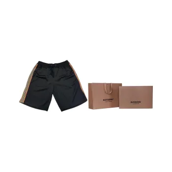 Burberry Casual Shorts Men's Black