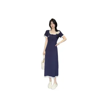 Mu Xiao Xin Short Sleeved Dress Women's