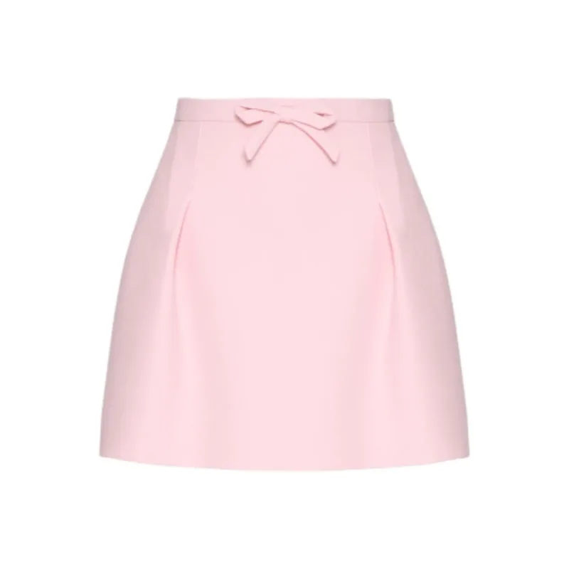 Valentino FW24 Casual Short Skirts Women's Candy Pink-0