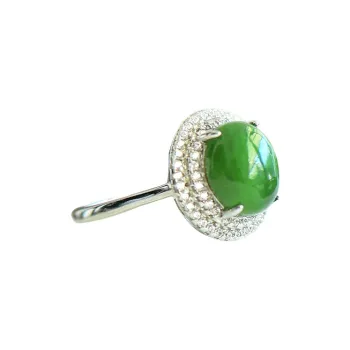 Jade Ink Love Hetian Jade Rings Jasper Women's