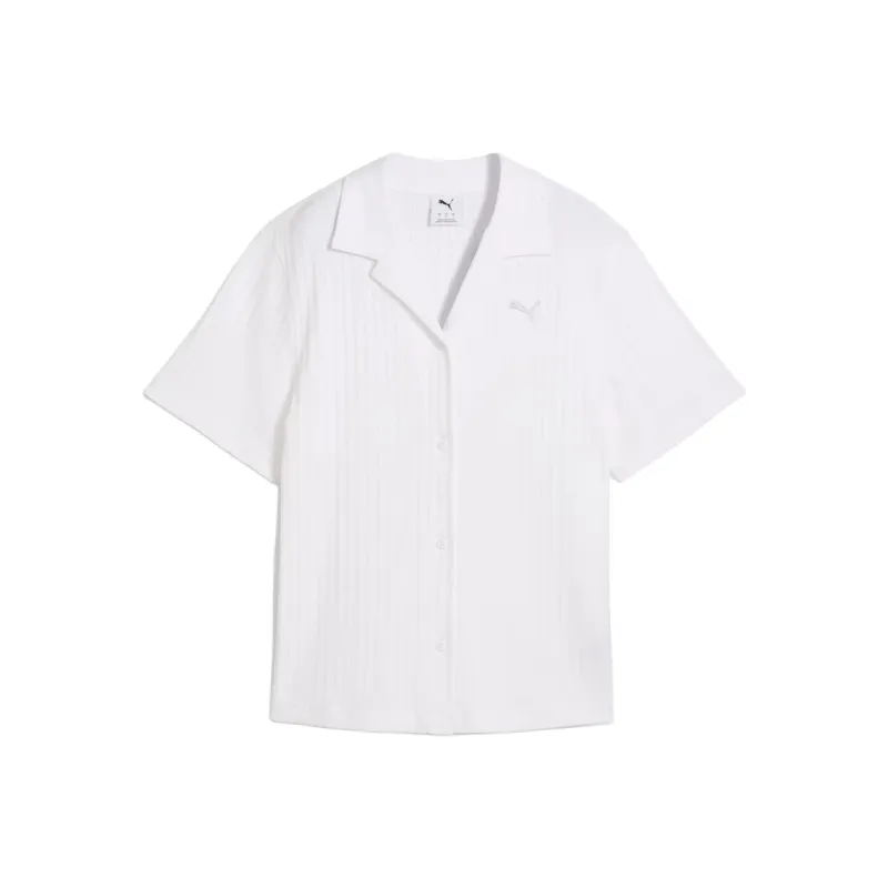 PUMA ESS Shirts Women's White-0