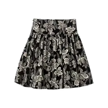 DEAR DEER PUFF Casual Short Skirts Women's Multicolor