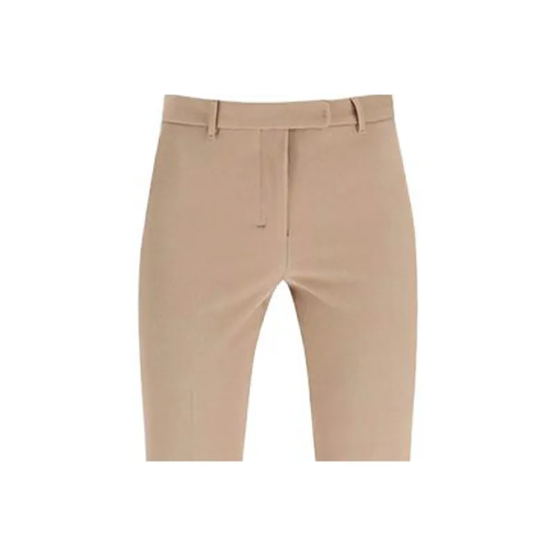 MaxMara Umanita Twill Cropped Trousers-4