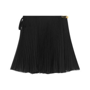 VERSACE Pleated Mini Skirt