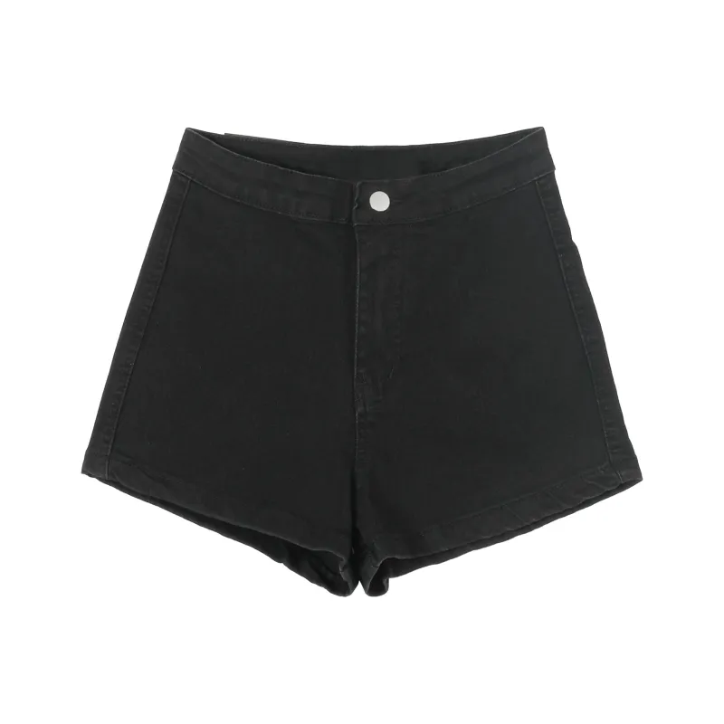 IQC Denim Shorts Women's Black-0