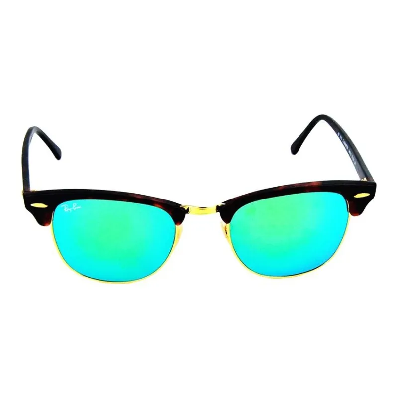 RayBan Plate Frame Browline Sunglasses Unisex Tortoiseshell-1