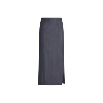 ETRO High Waist Striped Midi Pencil Skirt