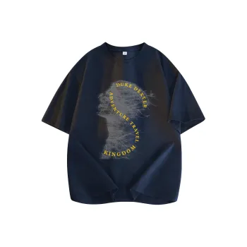 DUKE+DEXTER T Shirt Unisex Navy Blue