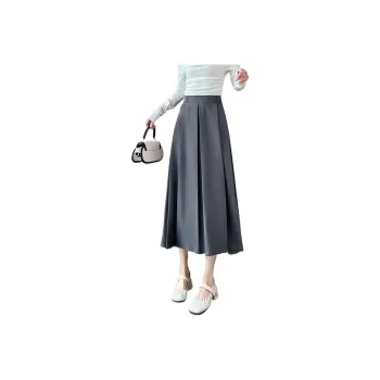 SITOL Casual Short Skirts Women's Dark Gray
