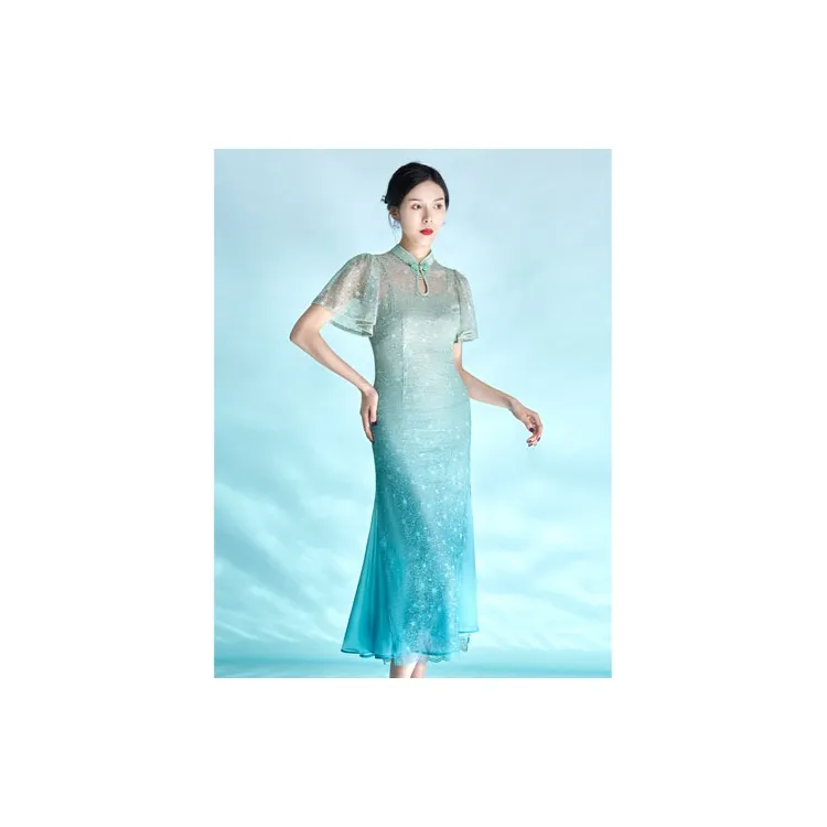 Shimiko Cheongsams Women's Qingyue Music-0
