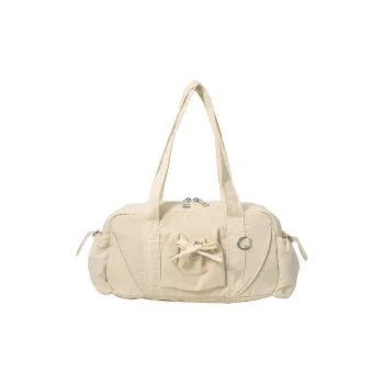 Single Warehouse Nylon Shoulder Bag Women's White/Green/Gray/Khaki/Black