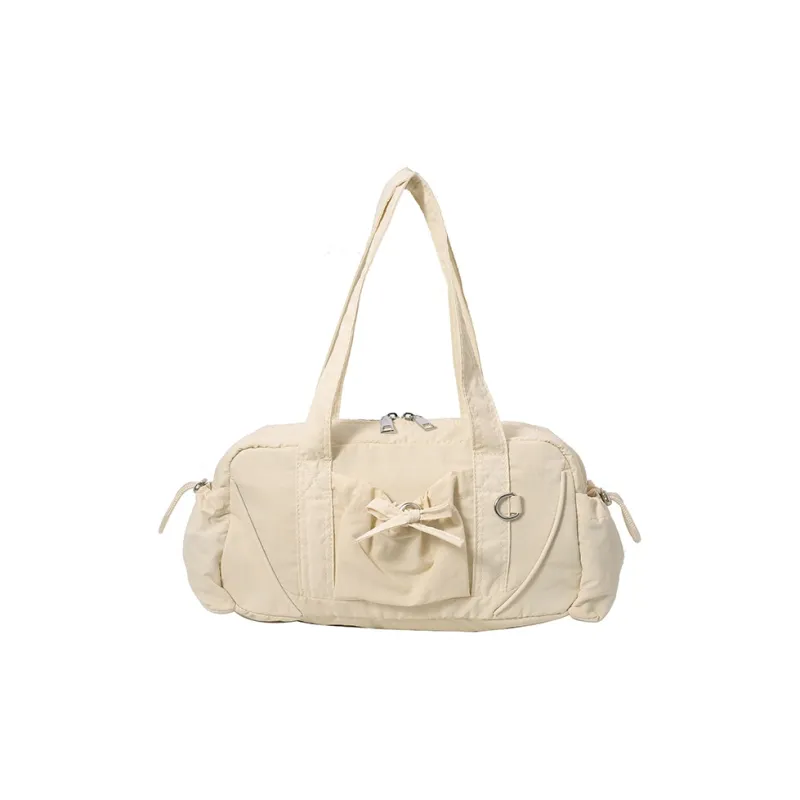 Single Warehouse Nylon Shoulder Bag Women's White/Green/Gray/Khaki/Black-0