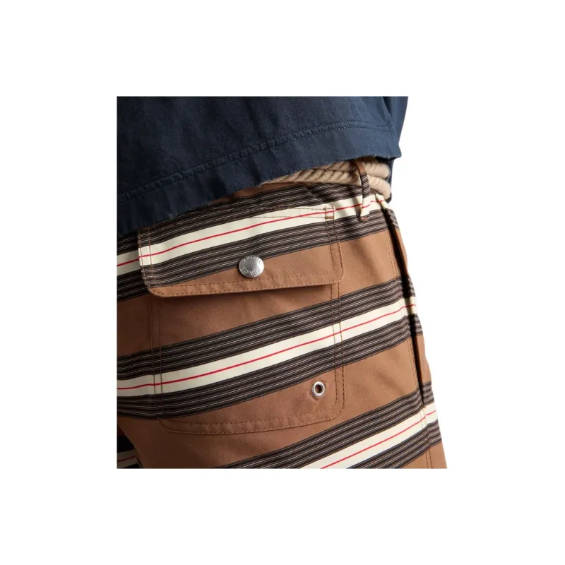 PRADA SS25 Swimming Shorts Men's Tobacco-4