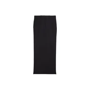Helmut Lang FW24 Casual Long Skirt Women's Black
