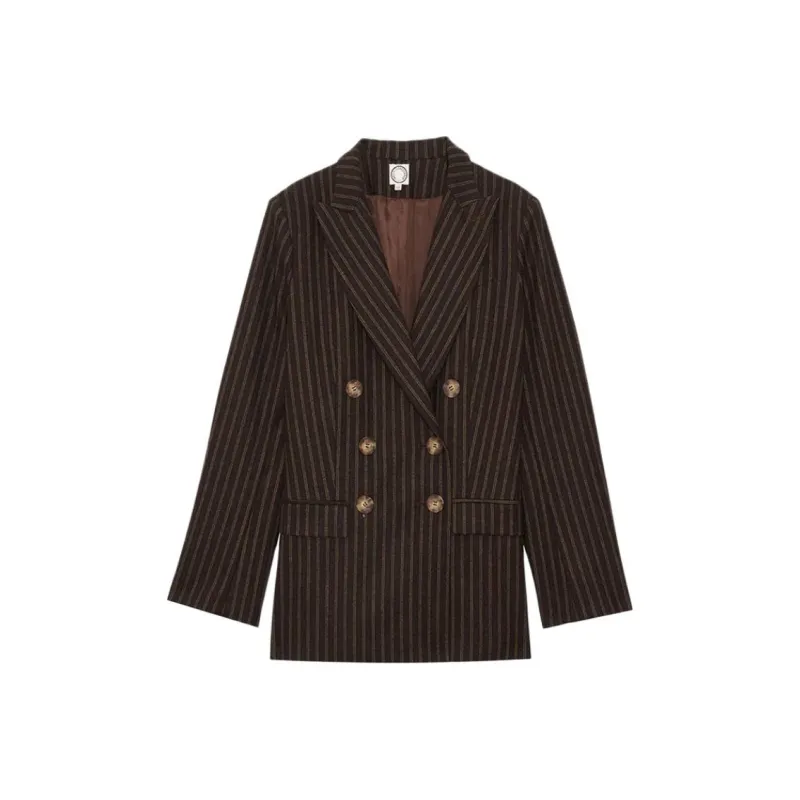 INES DE LA FRESSANGE Business Suit Women's Brown-0