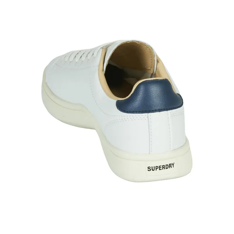SUPERDRY VINTAGE Abrasion Resistant Low Top Skateboard Shoes Women's White-4