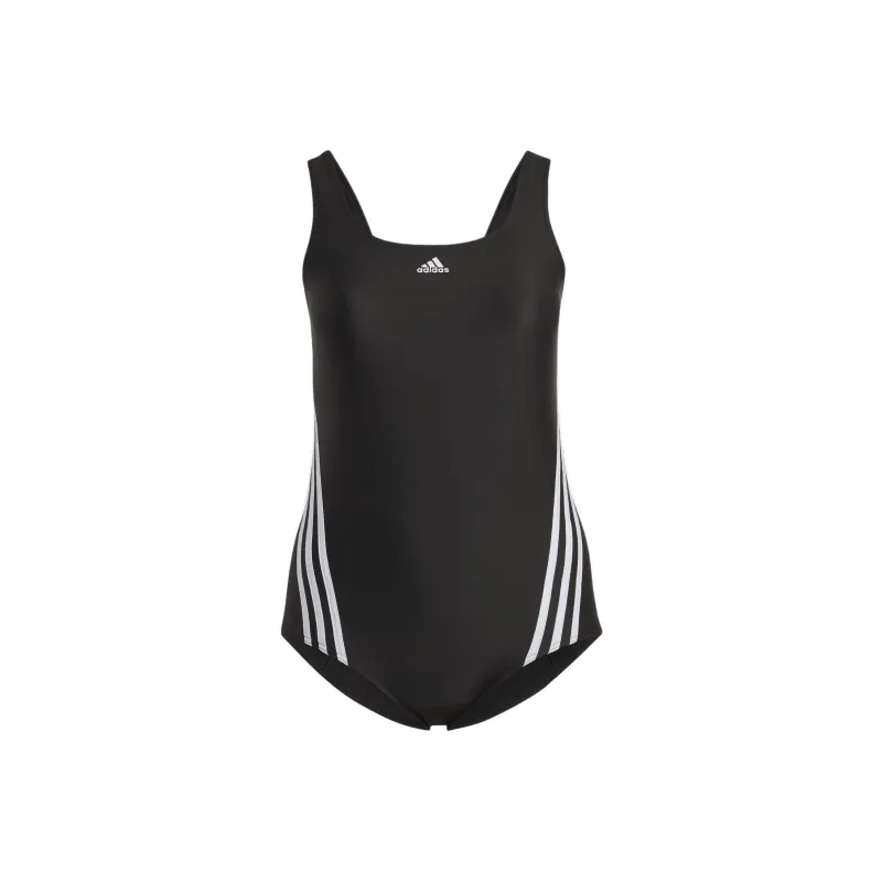 Adidas Free Shipping With AdiClub 3-Stripes Swim Suit Plus Size-0