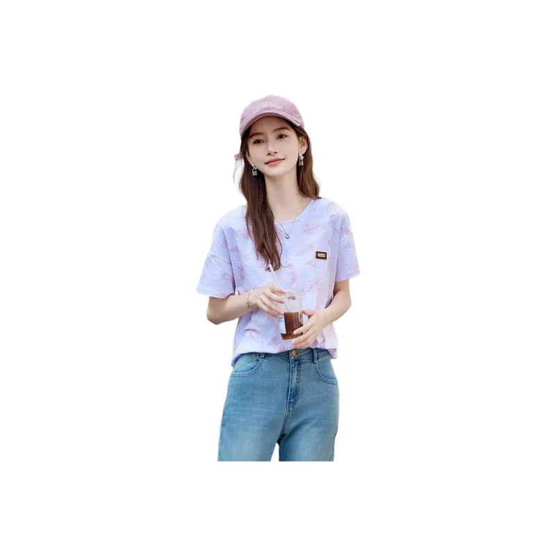 Still quiet T Shirts Women's White-0