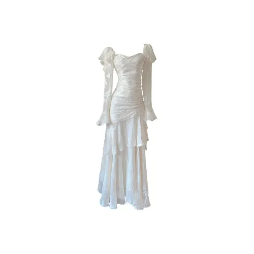 GJFD Slim Fit Slimming Elegance Elegant Romantic Engagement Wedding Anniversary Birthday Dinner Party Gown Women's