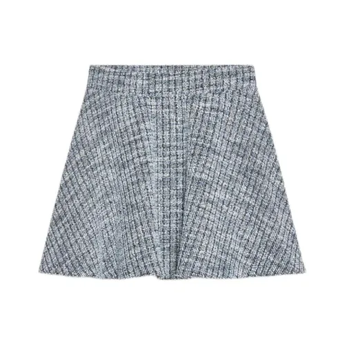 ZARA Casual Short Skirts Women's Blue