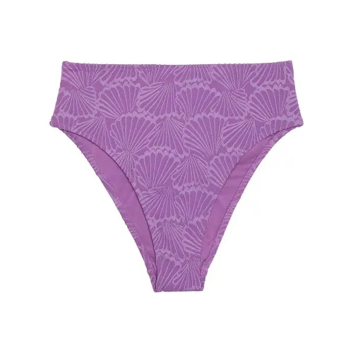 Victoria's Secret PINK HIGH-WAIST CHEEKY BIKINI BOTTOM / Glazed Violet Swimming Shorts Women's Violet