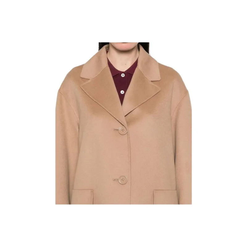 MaxMara Coats Women's Light Umber-3