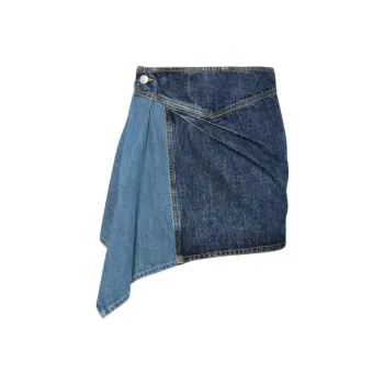 ISABEL MARANT Denim Short Skirts Women's Blue