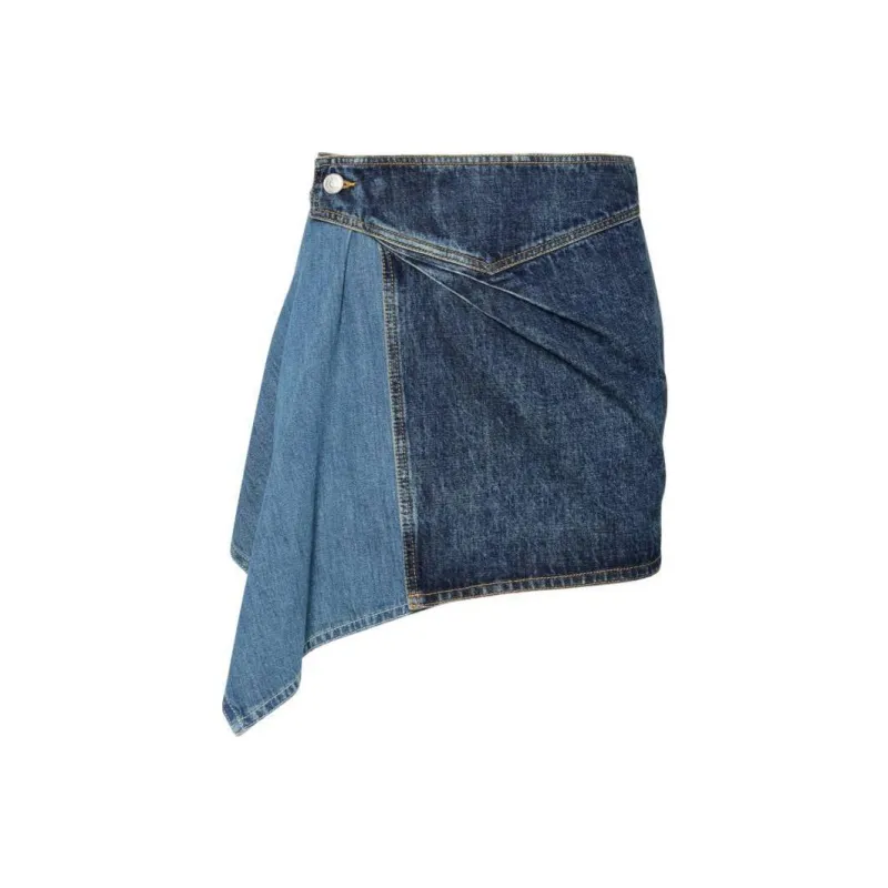 ISABEL MARANT Denim Short Skirts Women's Blue-0