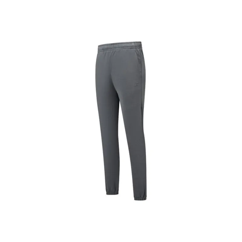 XTEP Variety Training Collection Sports Pants Women's Steel Iron Gray-0