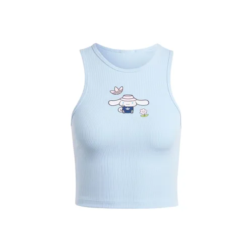 Adidas Originals x Hello Kitty/ Cinnamoroll Tank Top Sport Vests Women's Pink Blue