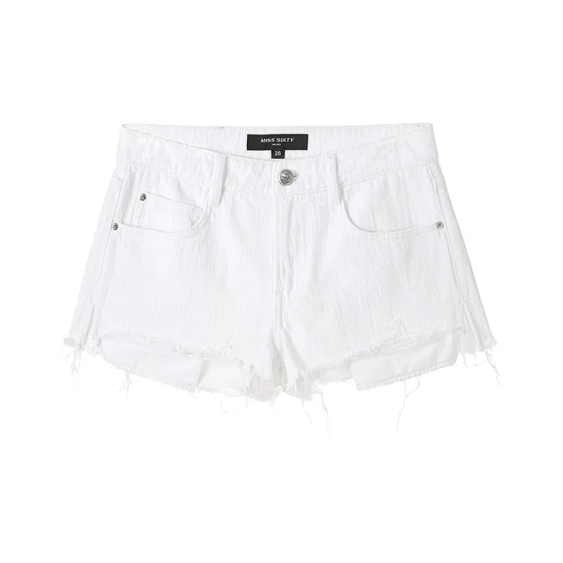 Miss Sixty Denim Shorts Women's White-0
