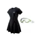 Swimsuit+Large Frame Swim Goggles 5