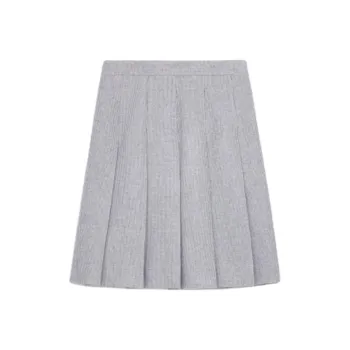 CELINE SS25 Casual Short Skirts Women's Gray