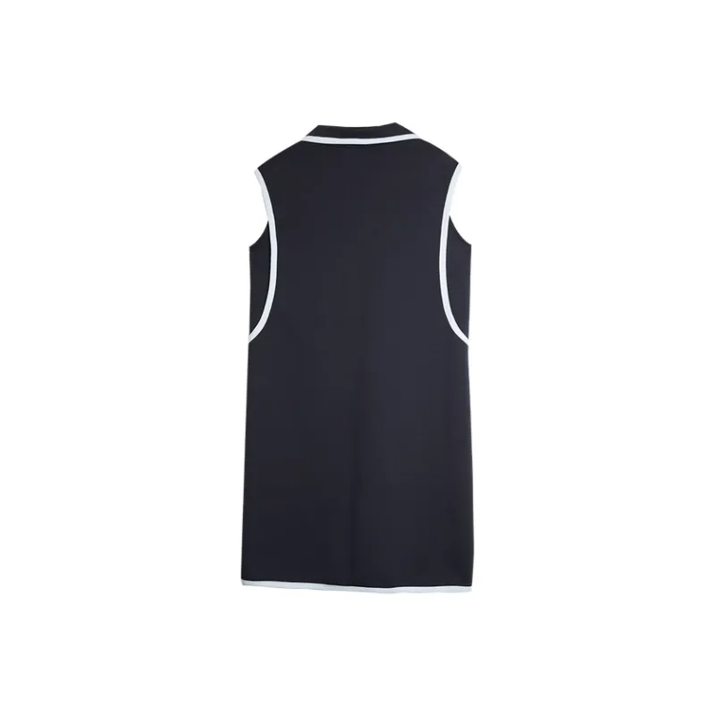 ELLE Sleeveless Dresses Women's Navy Blue-1
