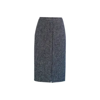 ROEYSHOUSE Casual Long Skirts Women's Dark Gray