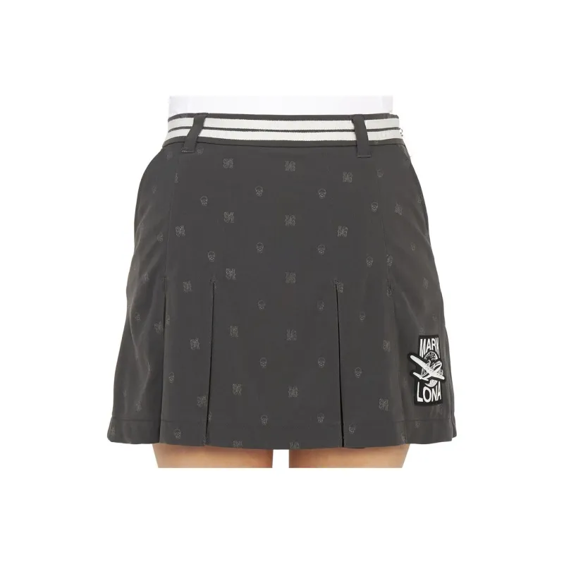 MARK & LONA Casual Short Skirts Women's Charcoal Gray-0