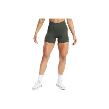 GYMSHARK Sports Shorts Women's Dark Olive Green