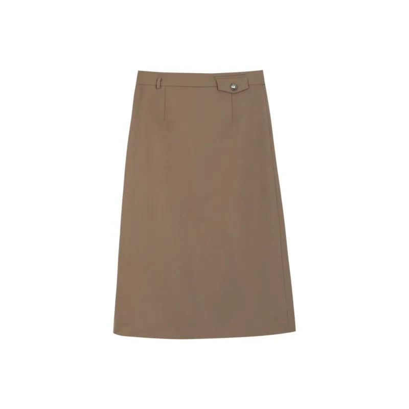 Lucybaily Casual Long Skirts Women's-5