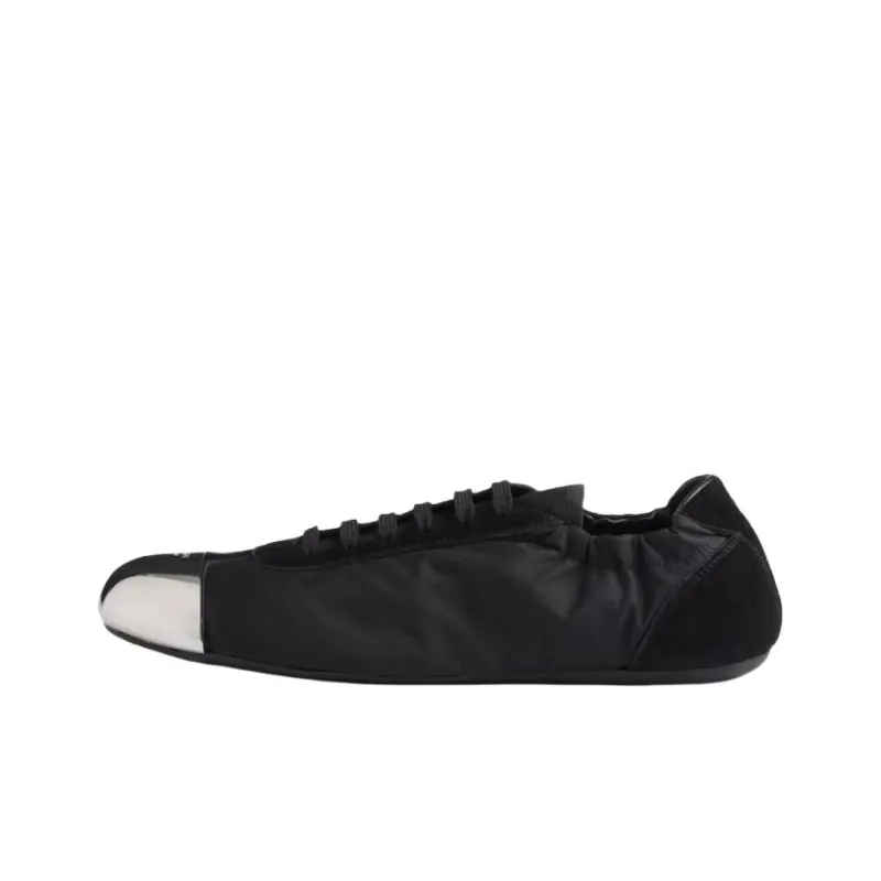 PRADA Collapse Low Top Casual Shoes Women's Black-0