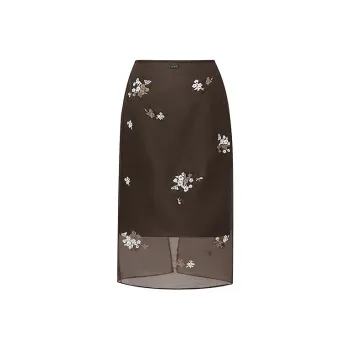 D'zzit Casual Short Skirts Women's Brown
