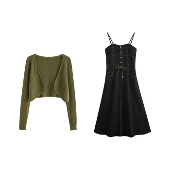Adeworn Skirt Set Women's Green