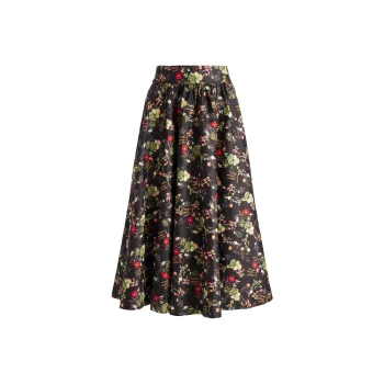 ALICE+OLIVIA Nilda Voluminous Maxi Skirt